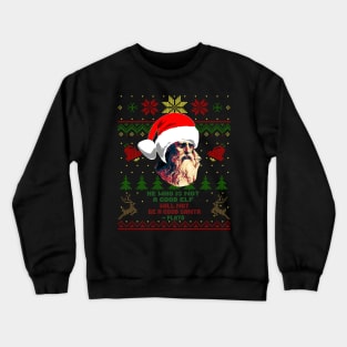 Plato Funny Christmas Quote Crewneck Sweatshirt